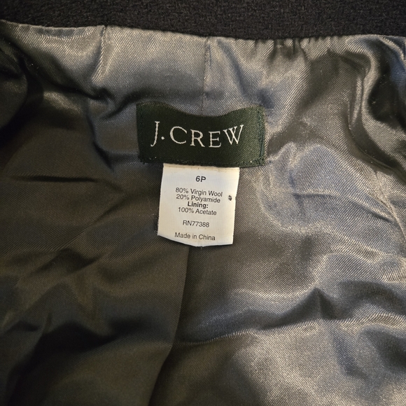 Navy Double-Breasted Coat - Picture 4 of 5